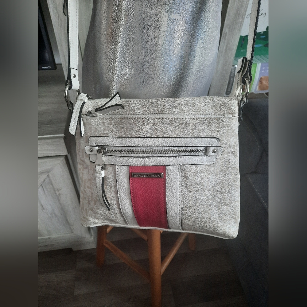 Dana Buchman crossbody purse used like new 9"H 10"W